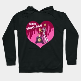 Call me 1800-666 Hoodie